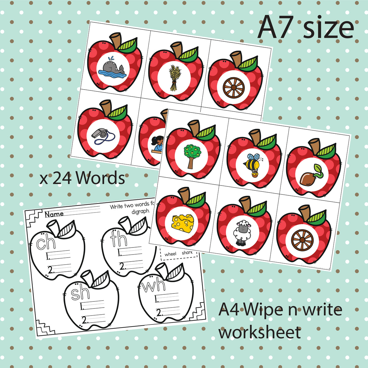 Di-graph Activity Cards