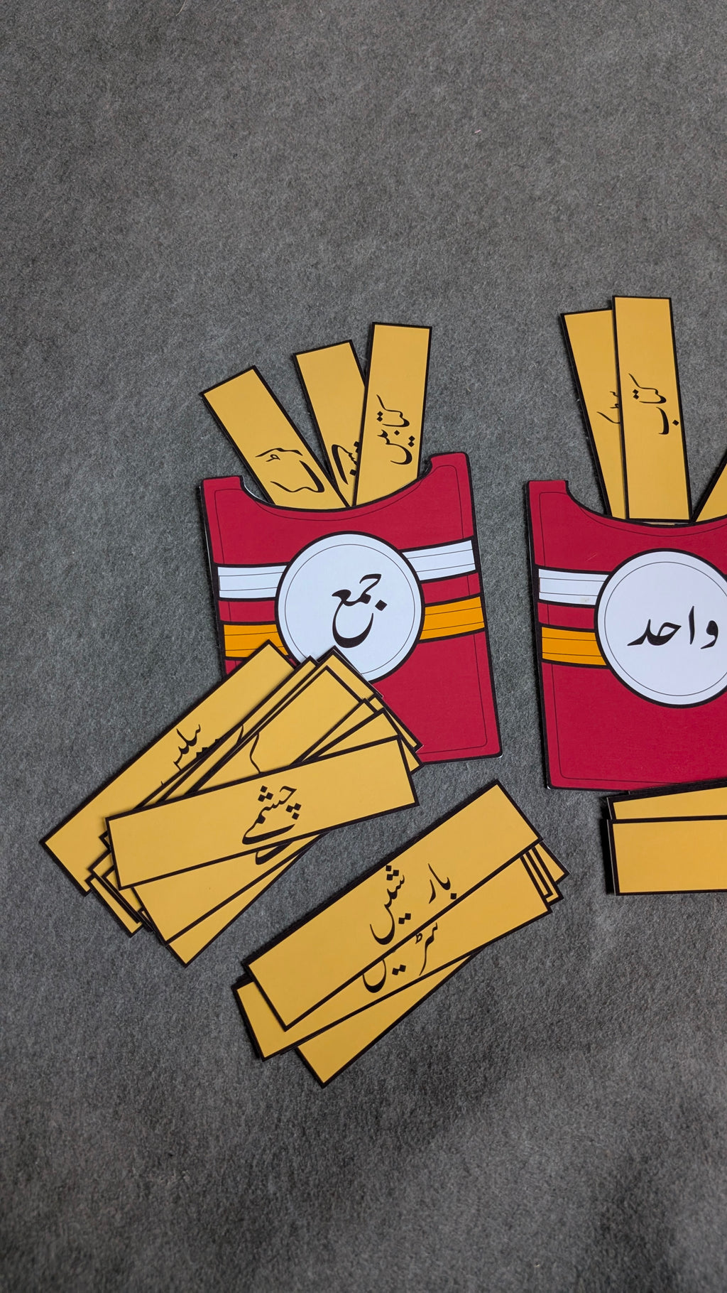 Urdu Singular Plural Fries