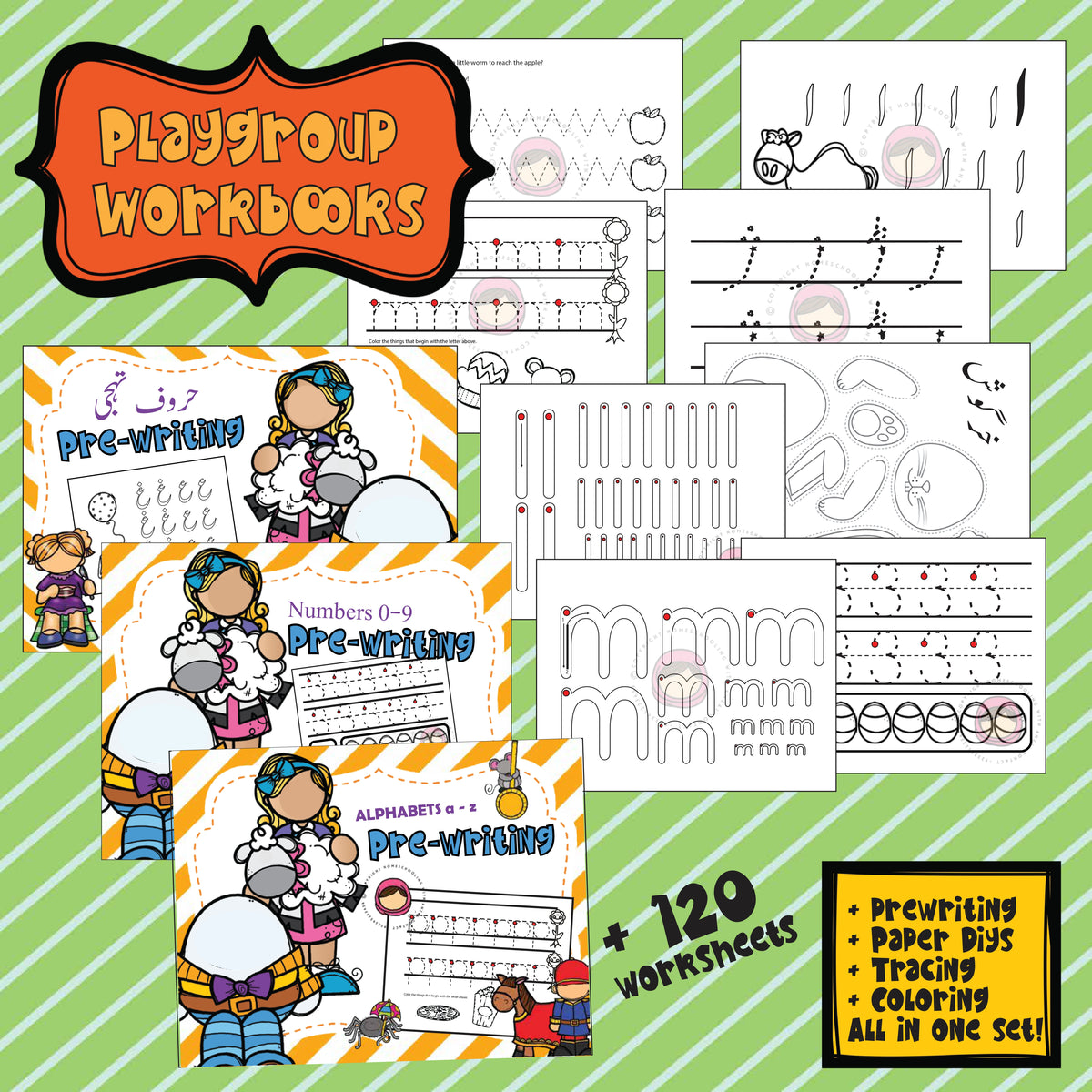 Playgroup Workbooks Pack