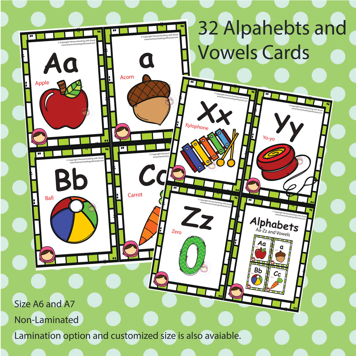 Alphabets Flashcards