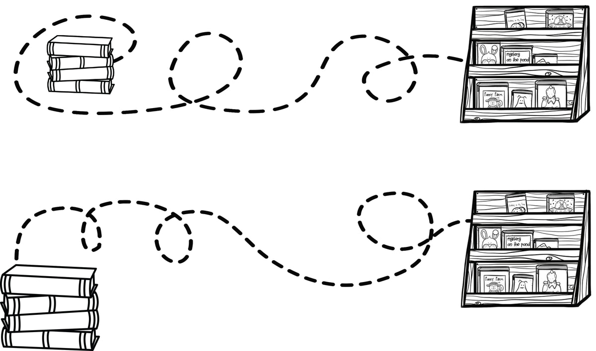 Schooltime Scribbles - Toddlers Book