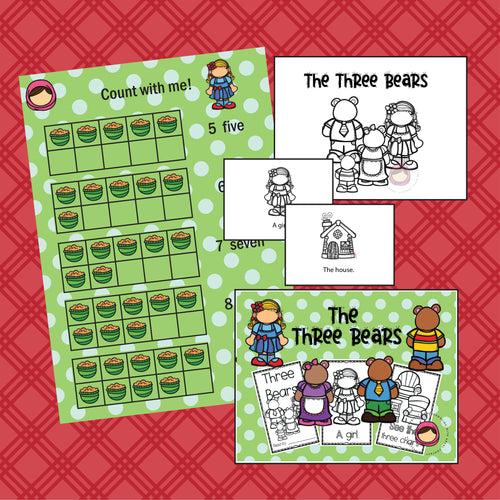 Bear Number Cards